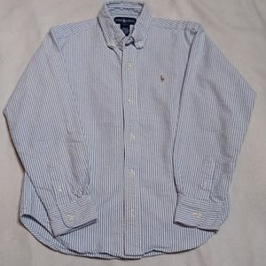 Ralph Lauren Thick, Cotton Button up Shirt Size 7